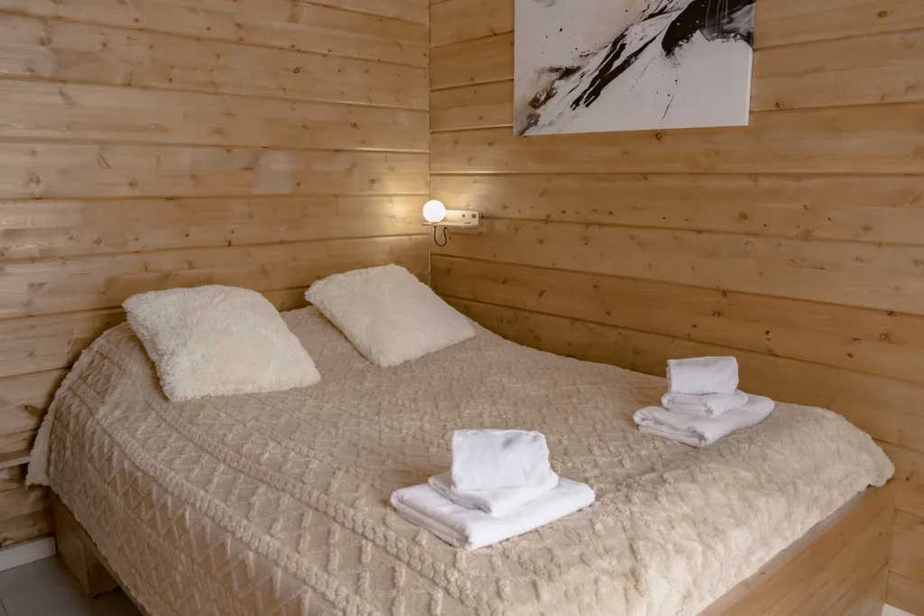 Атмосферный дом на горе в Шерегеше