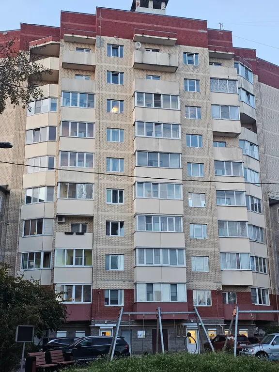 Большая просторная квартира с двумя балконами.