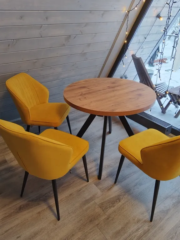 А-фрейм в лесу в часе езды от Москвы