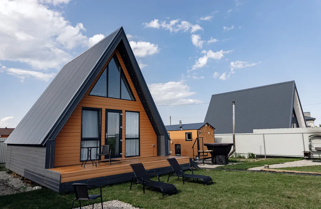 Коттедж Дом А-фрейм — Казань