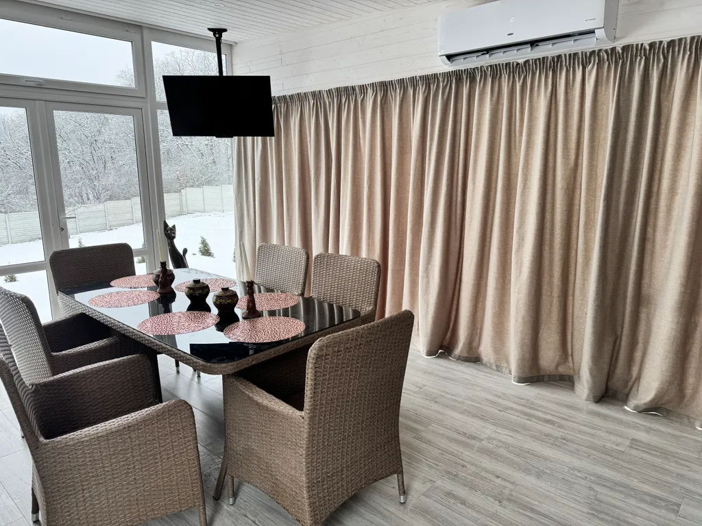 Эко дом у леса