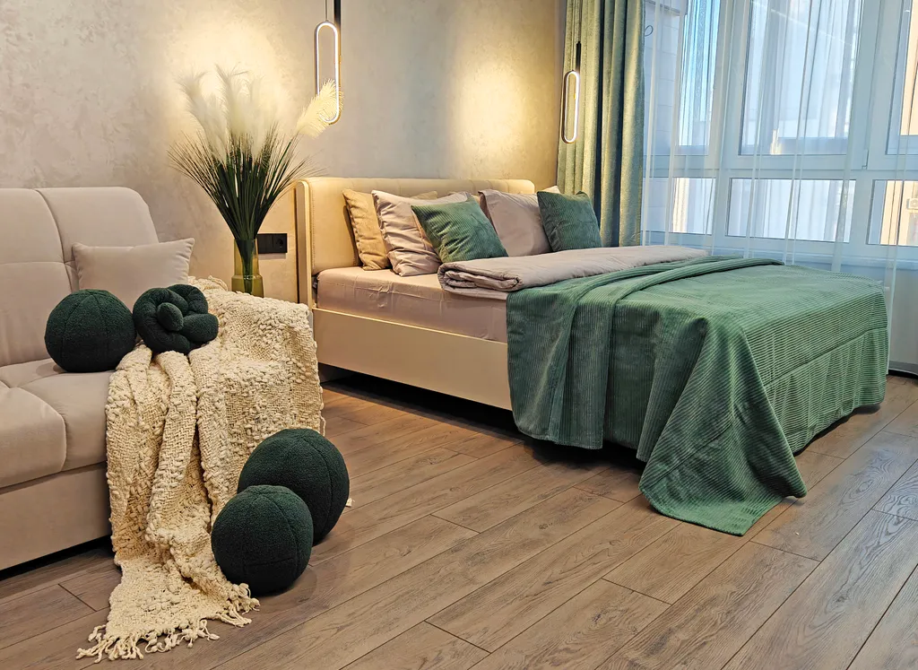 ТЕРРА48 | Гедонист люкс: рабочее место + панорамный балкон в центре