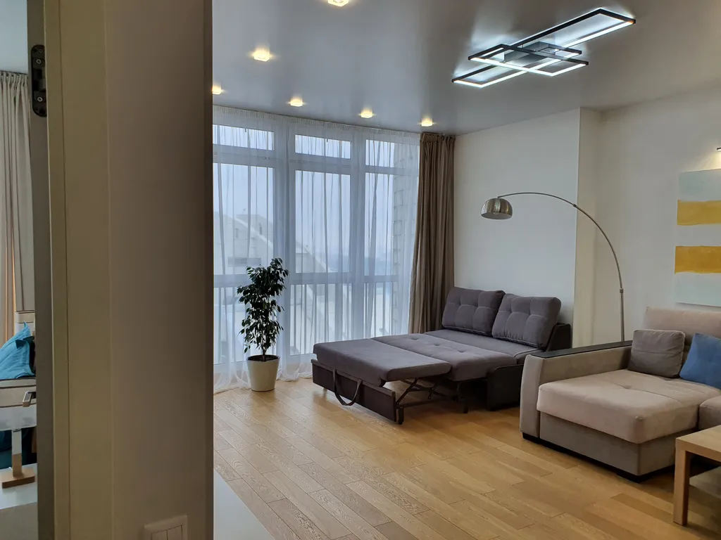 Апартаменты в центре города с прекрасным видом на золотой мост