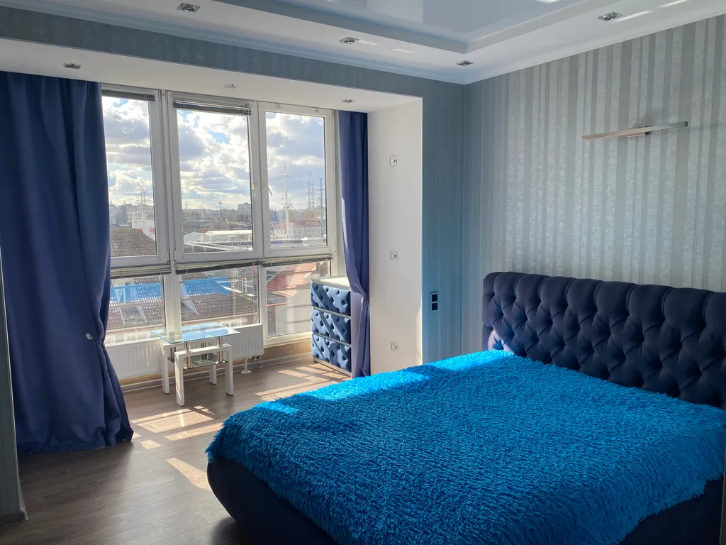 Апартаменты с видом на музей Планета океан 1