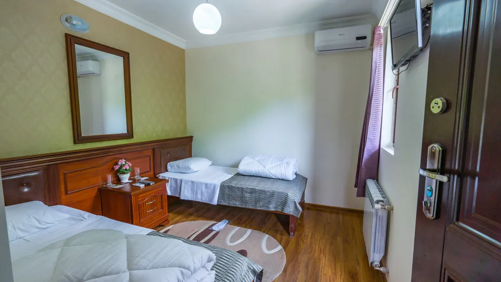 Квартира Двухместный Делюкс с 1 кроватью или 2 отдельными кроватями и балконом — аренда посуточно в Цхалтубо