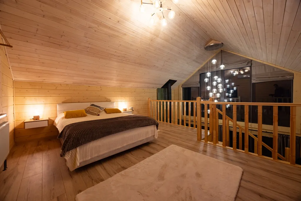 Дом с камином