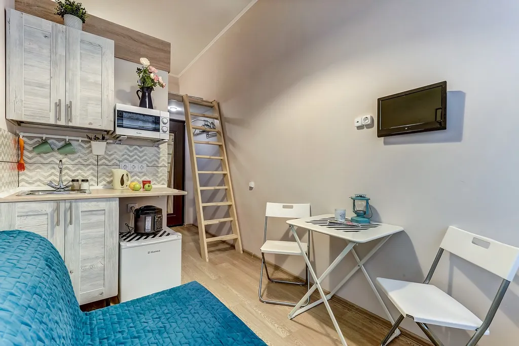 Квартира Двухуровневые апартаменты Old City в 5 минутах от метро Лиговский проспект — Санкт-Петербург