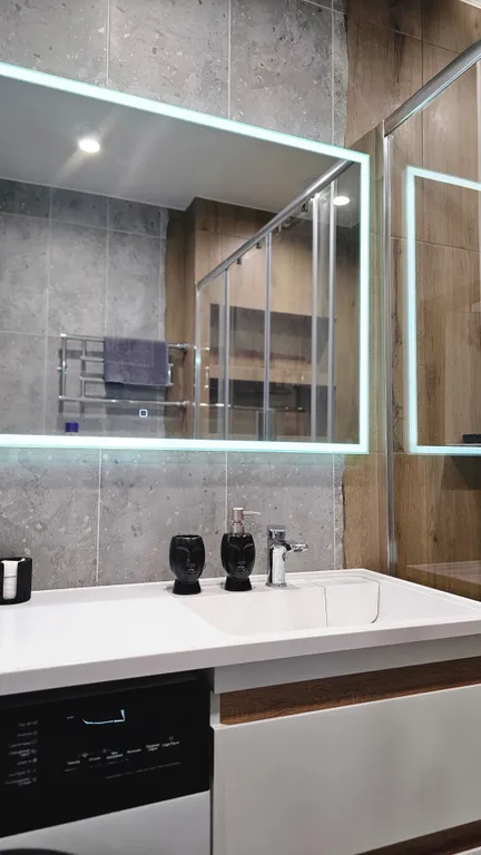 Двухкомнатная квартира Онежский Сканди с панорамным видом