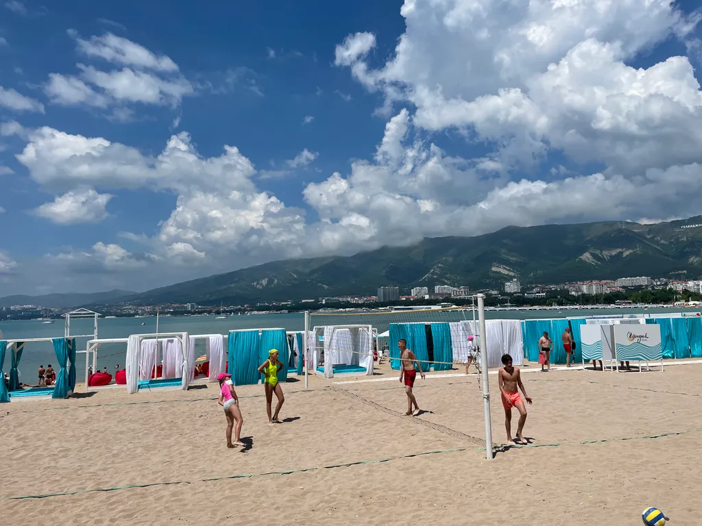 Квартира Квартира Студия с прямым видом на море — Геленджик