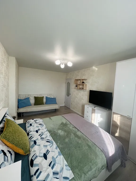 Уютная 1-комнатная квартира для 4-х гостей