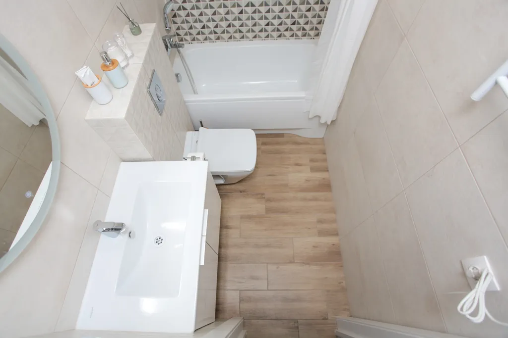 Семейная студия с ванной