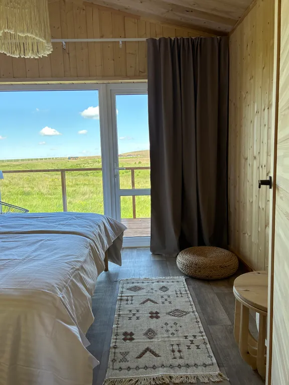 Новый barn с видом на море и виноградники