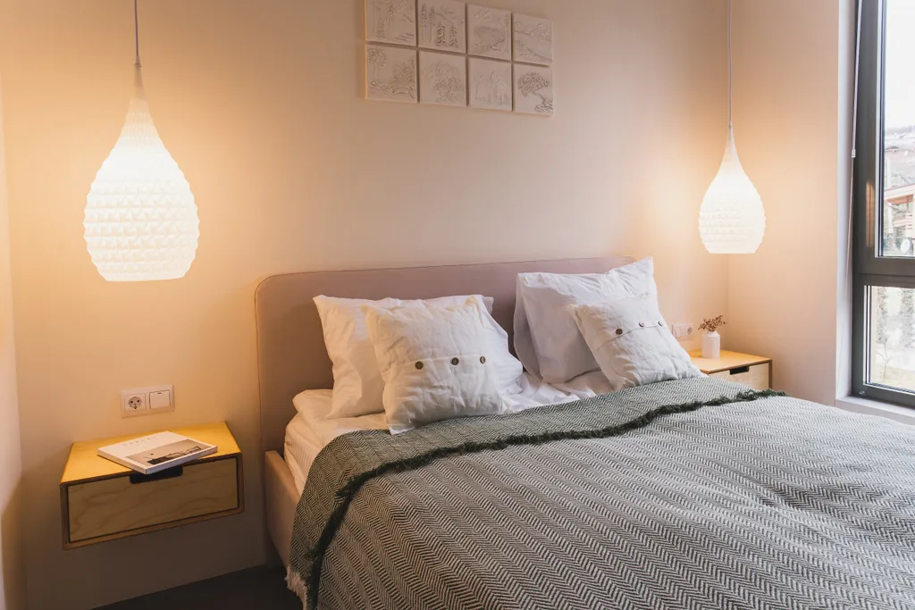 1-е апартаменты с видом на горы и бассейном