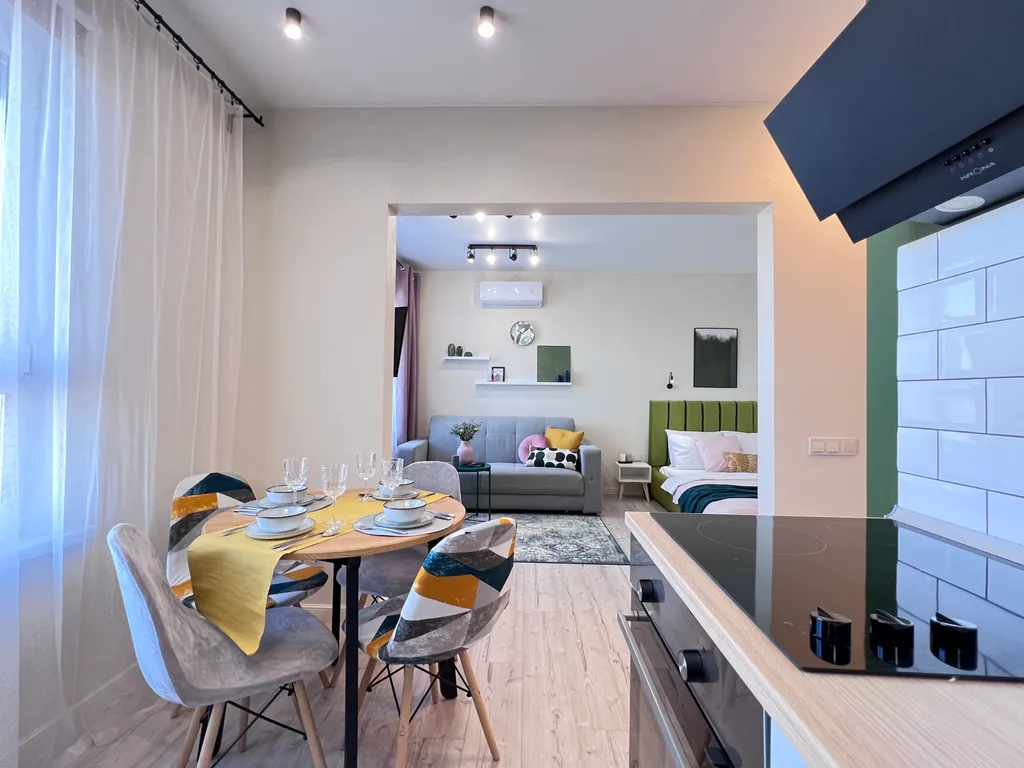 Квартира Квартира Family apartments green island — Новосибирск