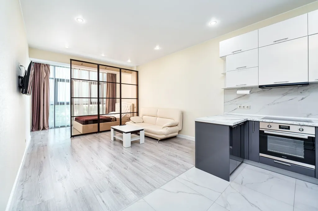 Квартира Квартира Светлая студия — Новоивановское