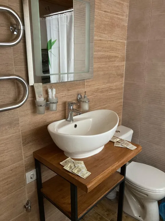 Студия с дизайнерским ремонтом Замок, собственное крыльцо