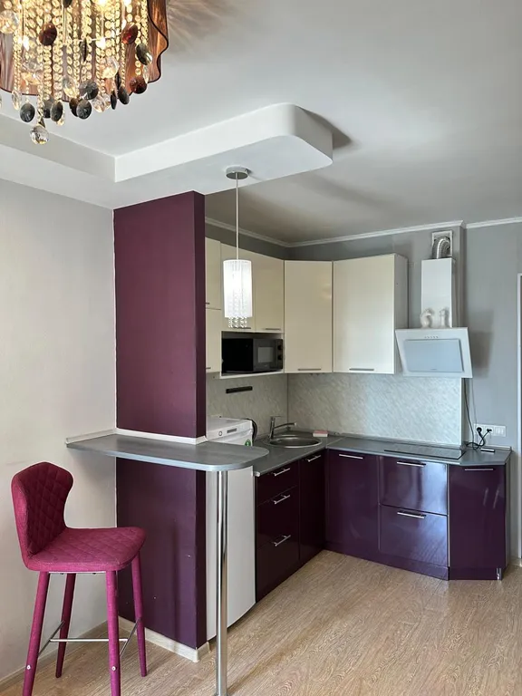 Современная уютная студия с евроремонтом