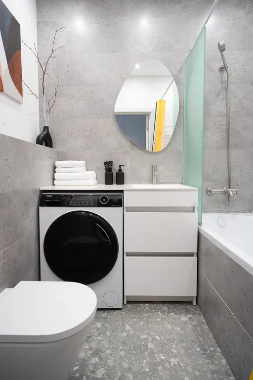 Квартира Квартира Уютная студия Лайм с балконом у Верхнего пруда — Калининград