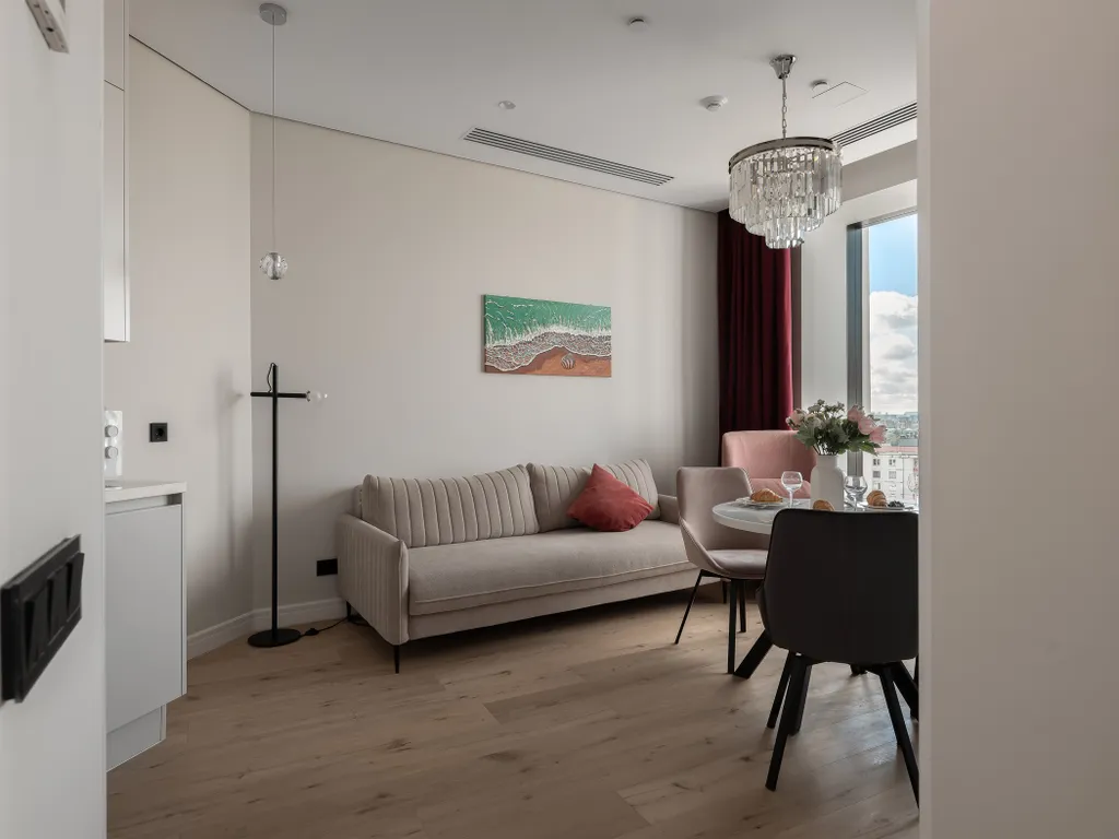 Smart Lofts. Premier. Отдельная спальня. 1 мин до м. Курская