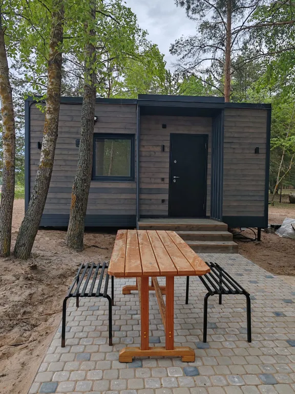 Видовой коттедж на первой береговой линии Финского залива.