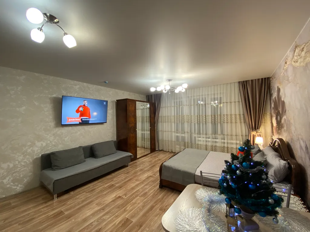 Квартира Квартира Уютная студия в центре на берегу Енисея — Красноярск