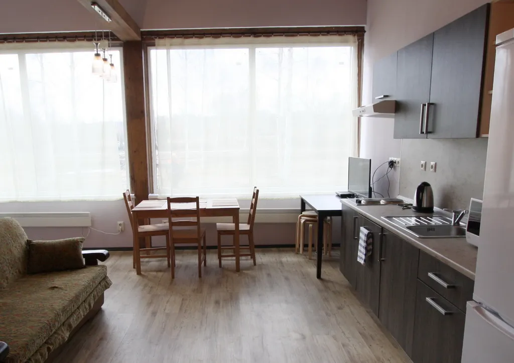 Коттедж двухкомнатный c верандой