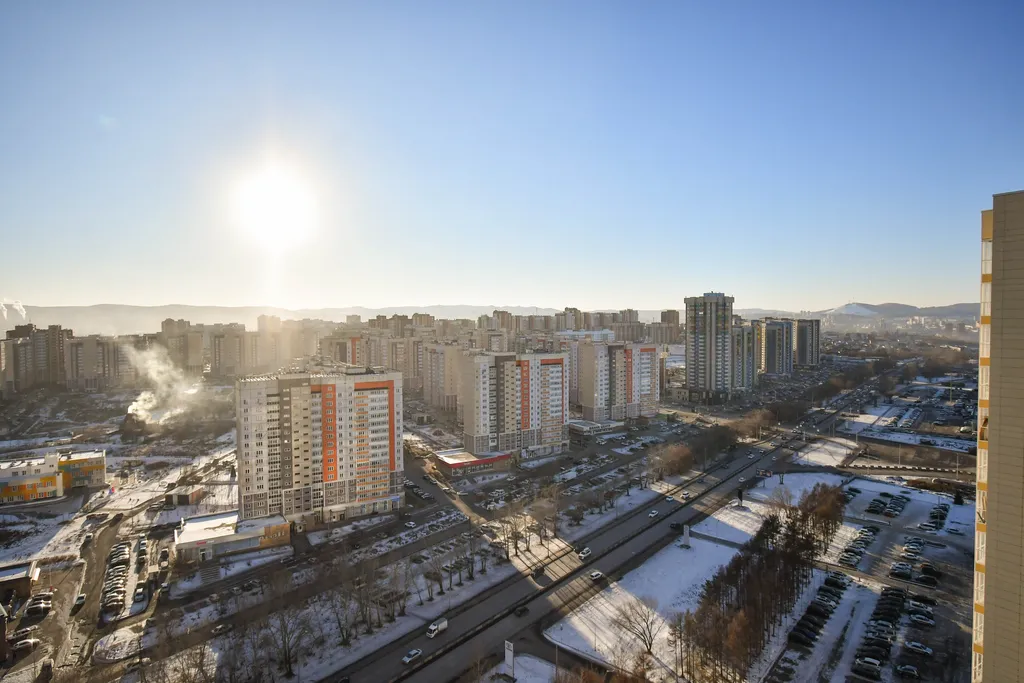 Квартира Квартира с панорамным видом на город — Красноярск