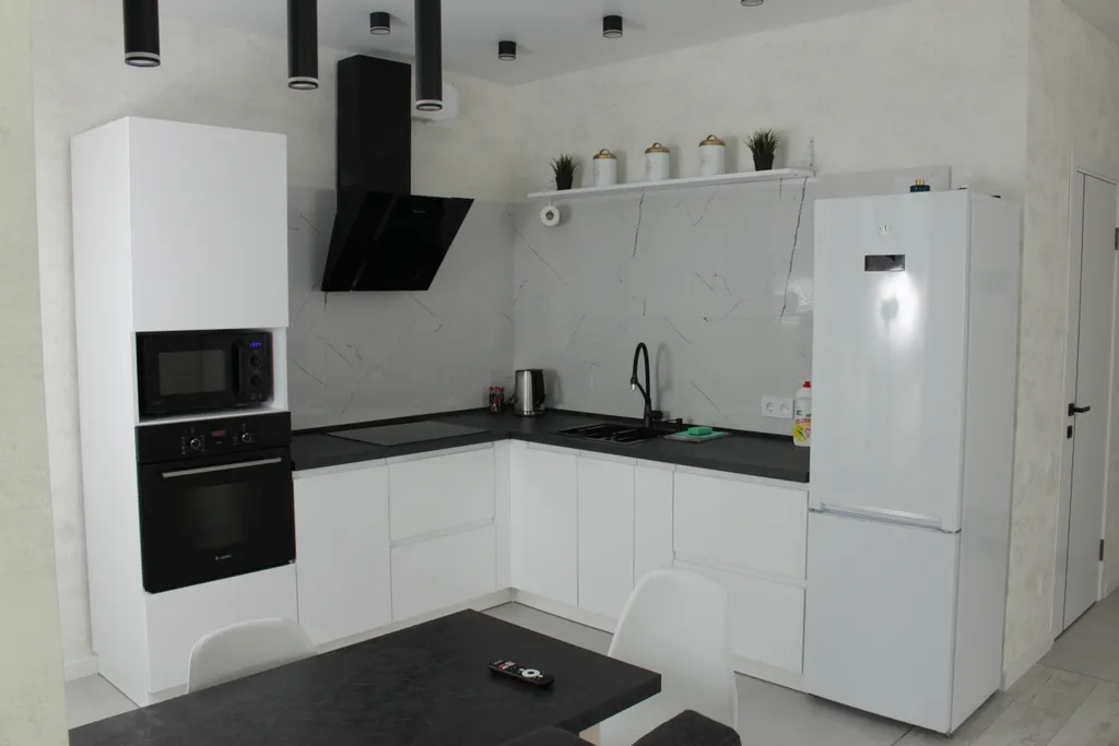 Апартаменты в центре в Новом ЖК с закрытой территорией