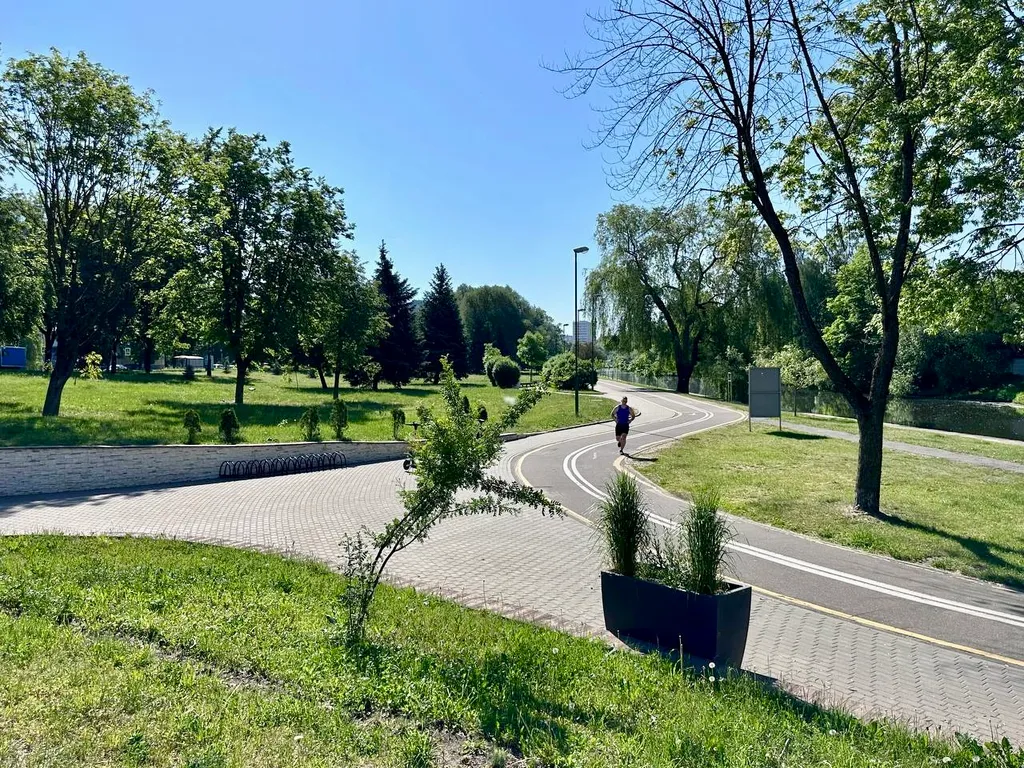 Квартира Уютная квартира в центре города с видом на реку и парк — Минск