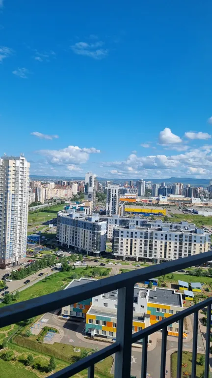 Квартира Квартира- студия с шикарным видом на город с 22 этажа — Красноярск