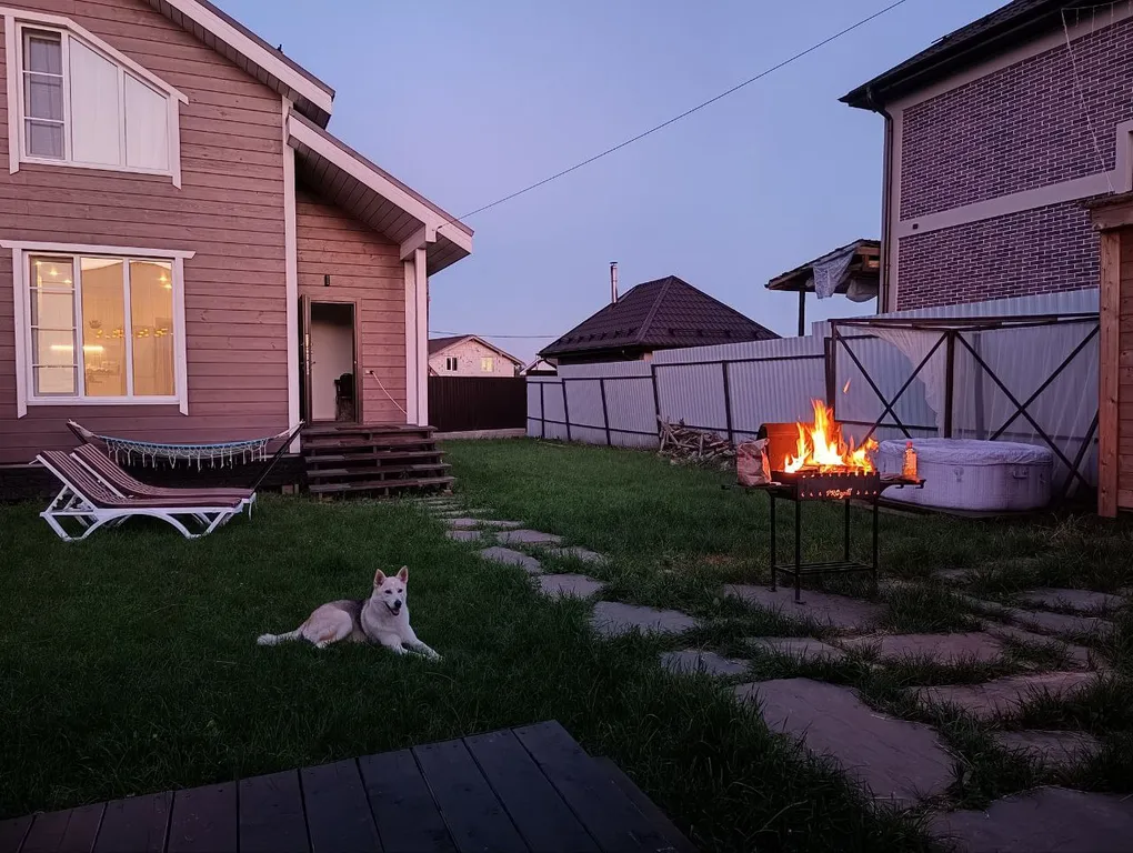 Коттедж с камином и сауной