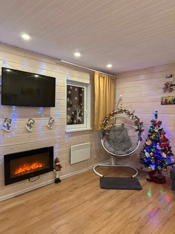 Дом у озера с сауной