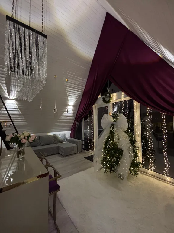 Коттедж Уютный A-frame «Облака» с видом на горы — Гостагаевская