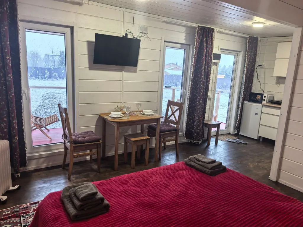 Дом 36m2 — чан, кухня, Wi-Fi