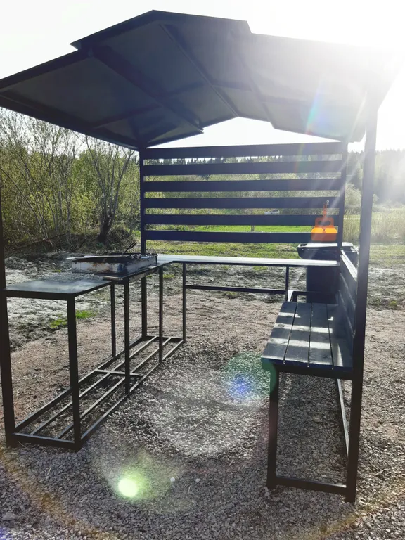 Дом с сауной и террасой