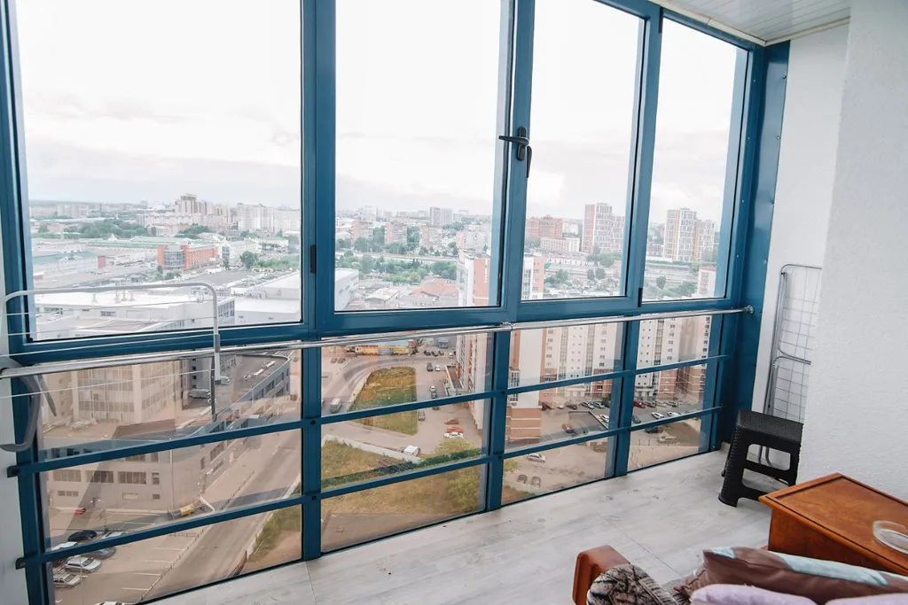 Просторные апартаменты с панорамным видом на город Рязань