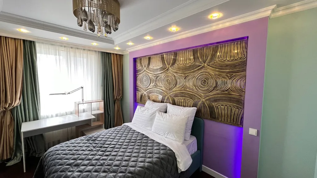 Квартира Шикарная квартира, рядом центр, метро Коломенская Остров Мечты. — Москва