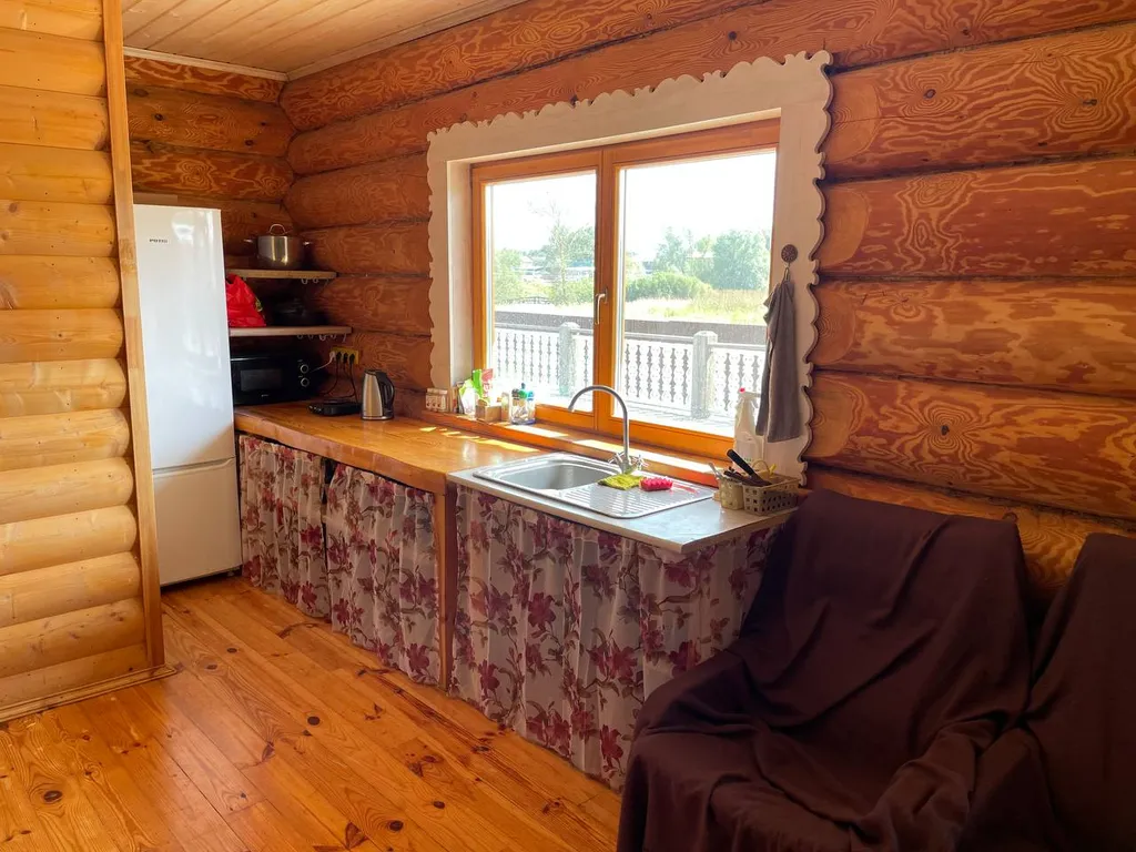 Домик с настоящей русской баней