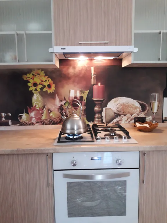 Дом из бруса с беседкой