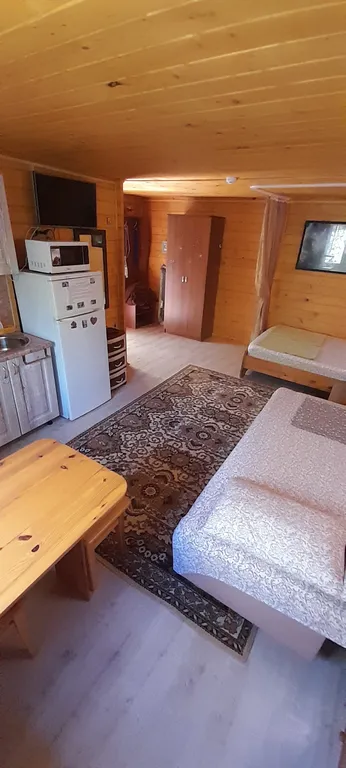 Коттедж Дом из бруса в саду — Анапа