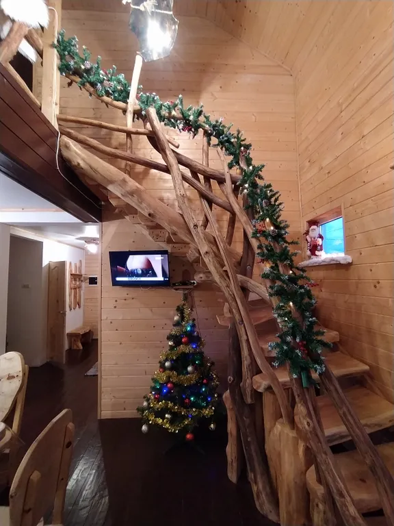 Эко-дача с видом на горы лес