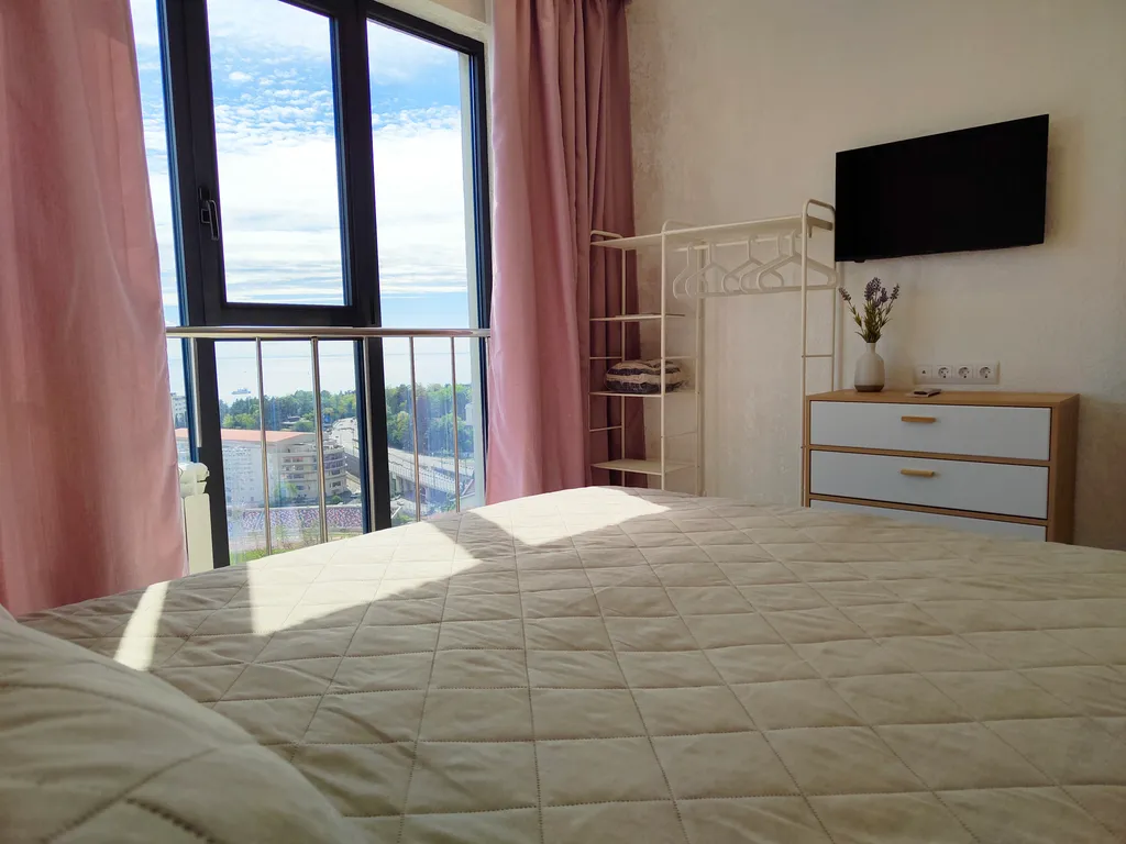 Квартира Квартира с шикарным видом на море и стадион — Сочи