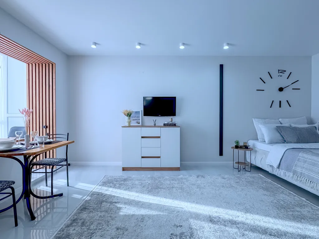 Стильная студия с кондиционером