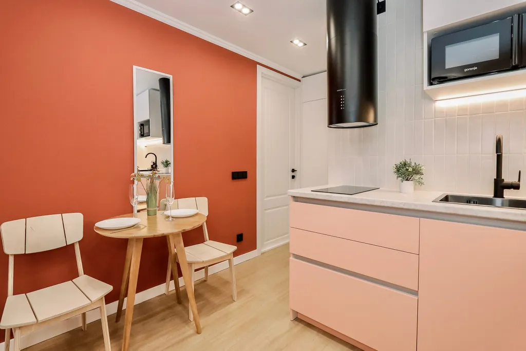 Дизайнерская студия премиум-класса c великoлепным видом для двоиx