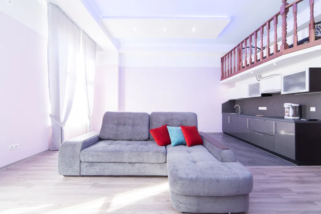 Просторные апартаменты с 2мя односпальными кроватями и диван-кровать