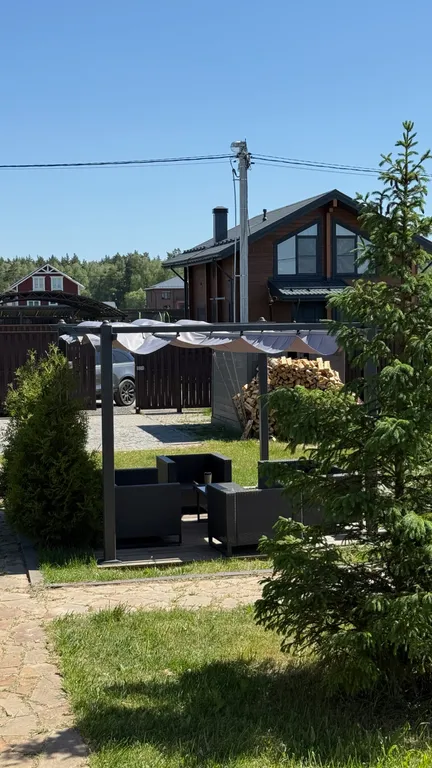 Коттедж Большой семейный дом с панорамными окнами у леса и озера — Семеновское