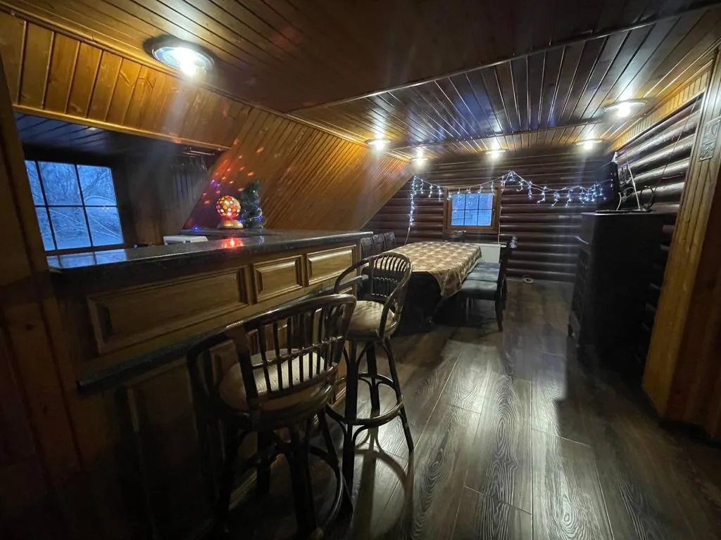 Дом для отдыха с баней и бассейном WoodRay