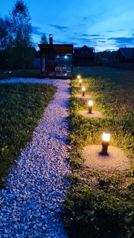 Барнхаус с баней и панорамными окнами