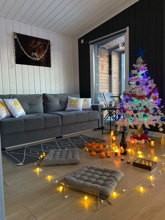 Уютный загородный домик с личным банным-комплексом