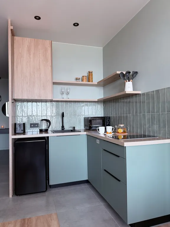 Дизайнерские апартаменты с панорамным видом на Волгу и горы